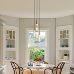 Soltaire Cascading Crystal 3-Light Round Pendant