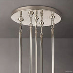 Marignan Chain Crystal Tiered Round Chandelier 36"