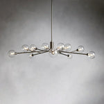Apollo Spoked Glass Round Chandelier