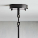 Apollo Spoked Glass Round Chandelier