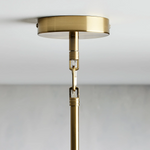 Apollo Spoked Glass Round Chandelier
