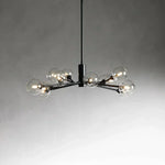 Apollo Spoked Glass Round Chandelier