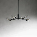 Apollo Spoked Glass Round Chandelier