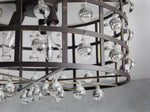 La Cage Mesh Crystal Flush Mount
