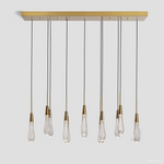 Soltaire Linear Chandelier 37'' 70''W