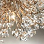 Fiore Bloom Leaf Crown Flush Mount