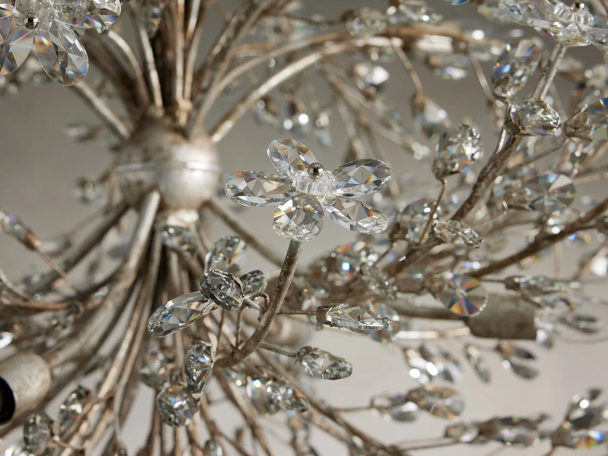 Fiore Garden Petal Twig Round Chandelier