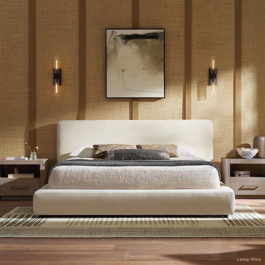Andreas Ridged Tubular Wall Sconce