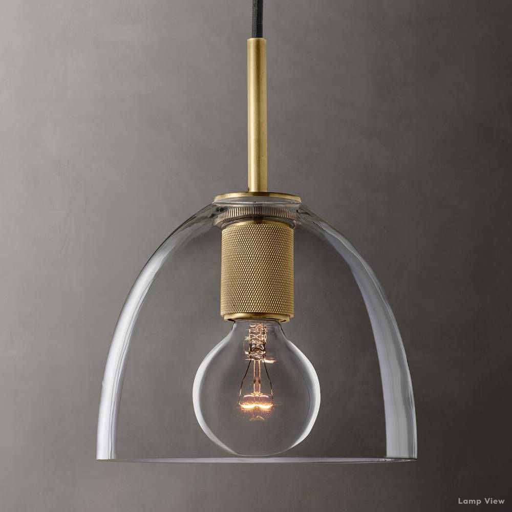 Utilitaire Cloche Shade Pendant Light