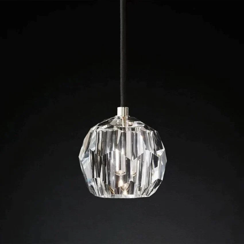 Boule Geometric Cristal Pendant Light