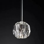 Boule Geometric Cristal Pendant Light