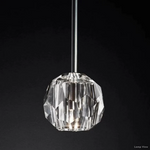 Boule Spherical Cristal Pendant Light