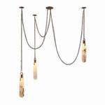 Alabaster 3 Light Cluster Pendant