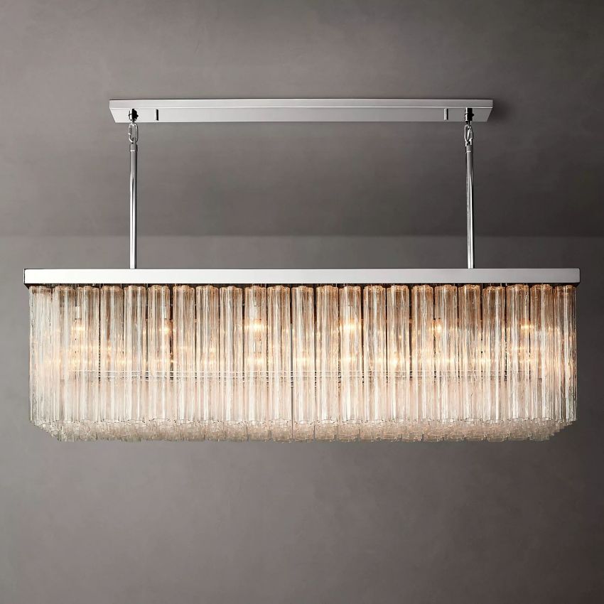 Cielo Rectangle Chandelier 73"