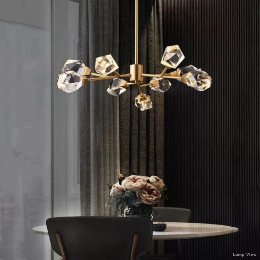 Angle Oval Chandelier