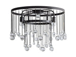 Aubrey Trailing Crystal Flush Mount