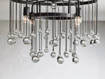 Aubrey Trailing Crystal Flush Mount