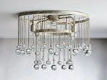 Aubrey Trailing Crystal Flush Mount