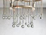 Aubrey Trailing Crystal Flush Mount