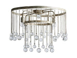 Aubrey Trailing Crystal Flush Mount
