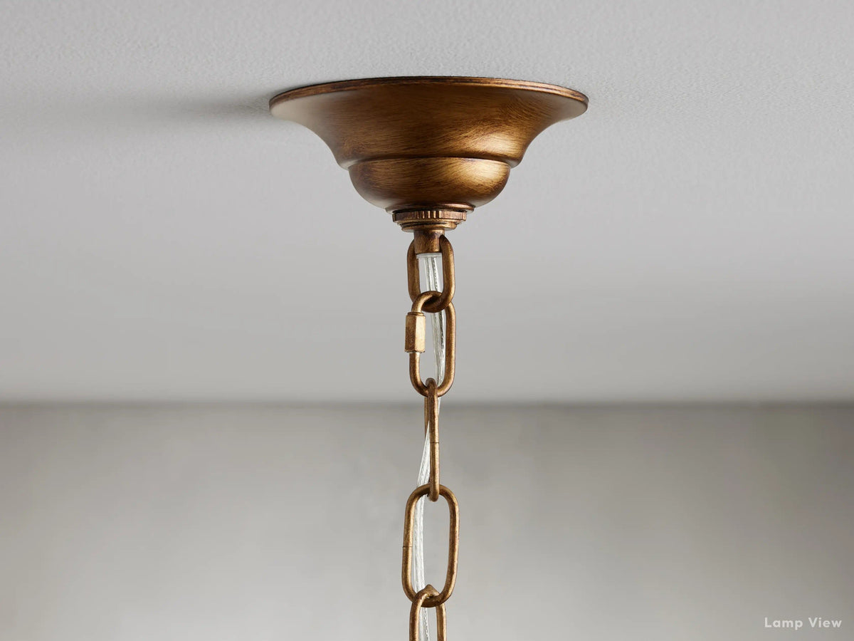 Aubrey Trailing Crystal Pendant Light