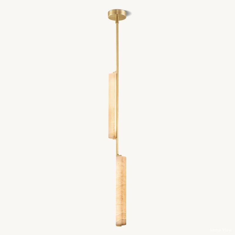Audubon Vertical Alabaster Pendant Light