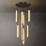 Audubon Alabaster Round Chandelier 24"