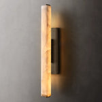 Audubon Vertical Alabaster Single Wall Sconce