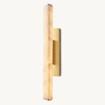 Audubon Vertical Alabaster Single Wall Sconce