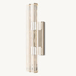 Audubon Vertical Crystal Double Wall Sconce