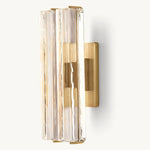 Audubon Vertical Crystal Double Wall Sconce