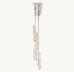 Audubon Vertical Crystal Linear Chandelier 54"