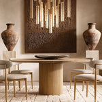 Audubon Vertical Crystal Round Chandelier 40"