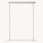 Audubon Crystal Single Bar Linear Chandelier 60"