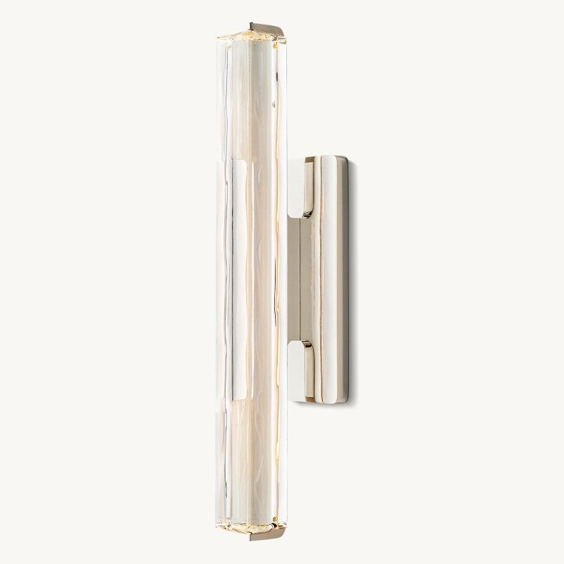 Audubon Vertical Crystal Single Wall Sconce