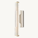 Audubon Vertical Crystal Single Wall Sconce