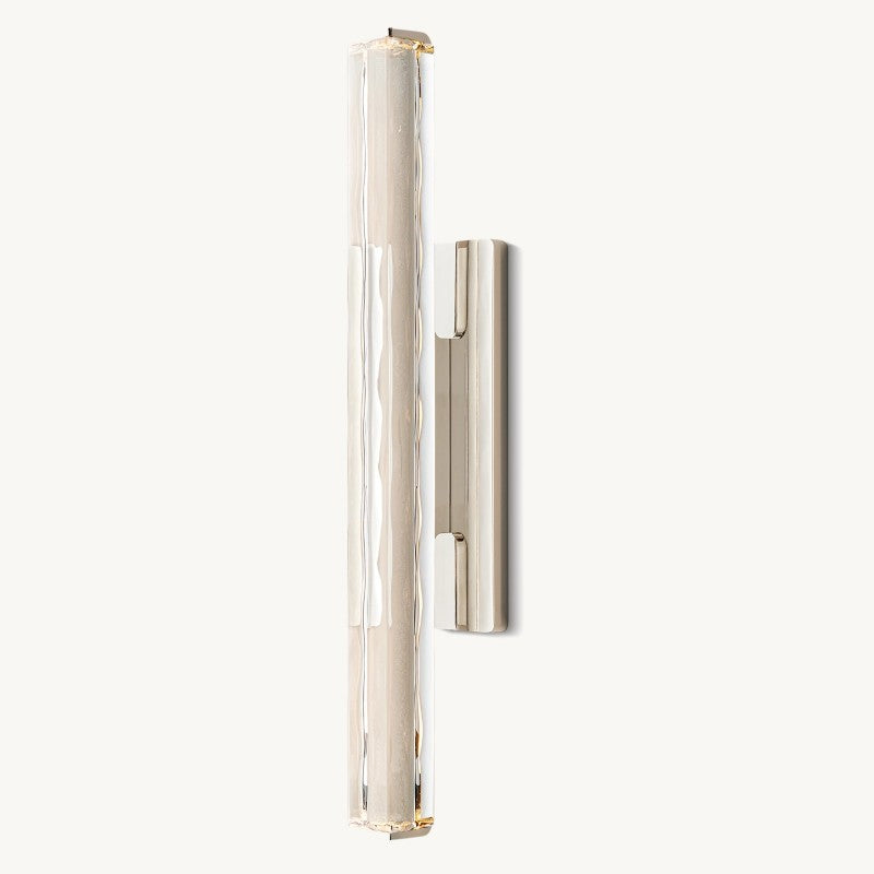 Audubon Vertical Crystal Single Wall Sconce