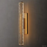 Audubon Vertical Crystal Single Wall Sconce