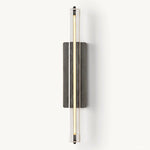 Audubon Vertical Crystal Single Wall Sconce