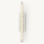 Audubon Vertical Crystal Single Wall Sconce