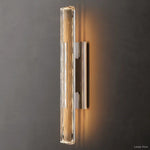 Audubon Vertical Crystal Single Wall Sconce