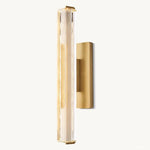 Audubon Vertical Crystal Single Wall Sconce