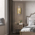 Ravelle Clear Glass Wall Sconce