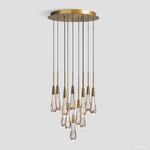 Soltaire Round Chandelier 17'' 24'' 36'' 58''