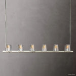 Pauillac Classic Glass Linear Chandelier 60"