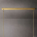 Pauillac Classic Glass Linear Chandelier 49"