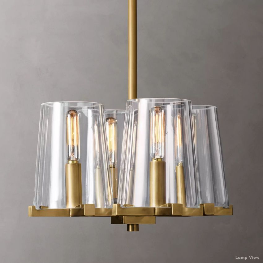 Pauillac Classic Glass Pendant Light
