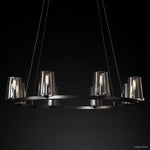 Pauillac Classic Glass Round Chandelier 36"
