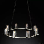 Pauillac Classic Glass Round Chandelier 36"