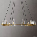 Pauillac Classic Glass Round Chandelier 48"